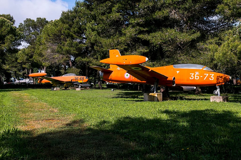 Preserved Italian Air Force MB-326