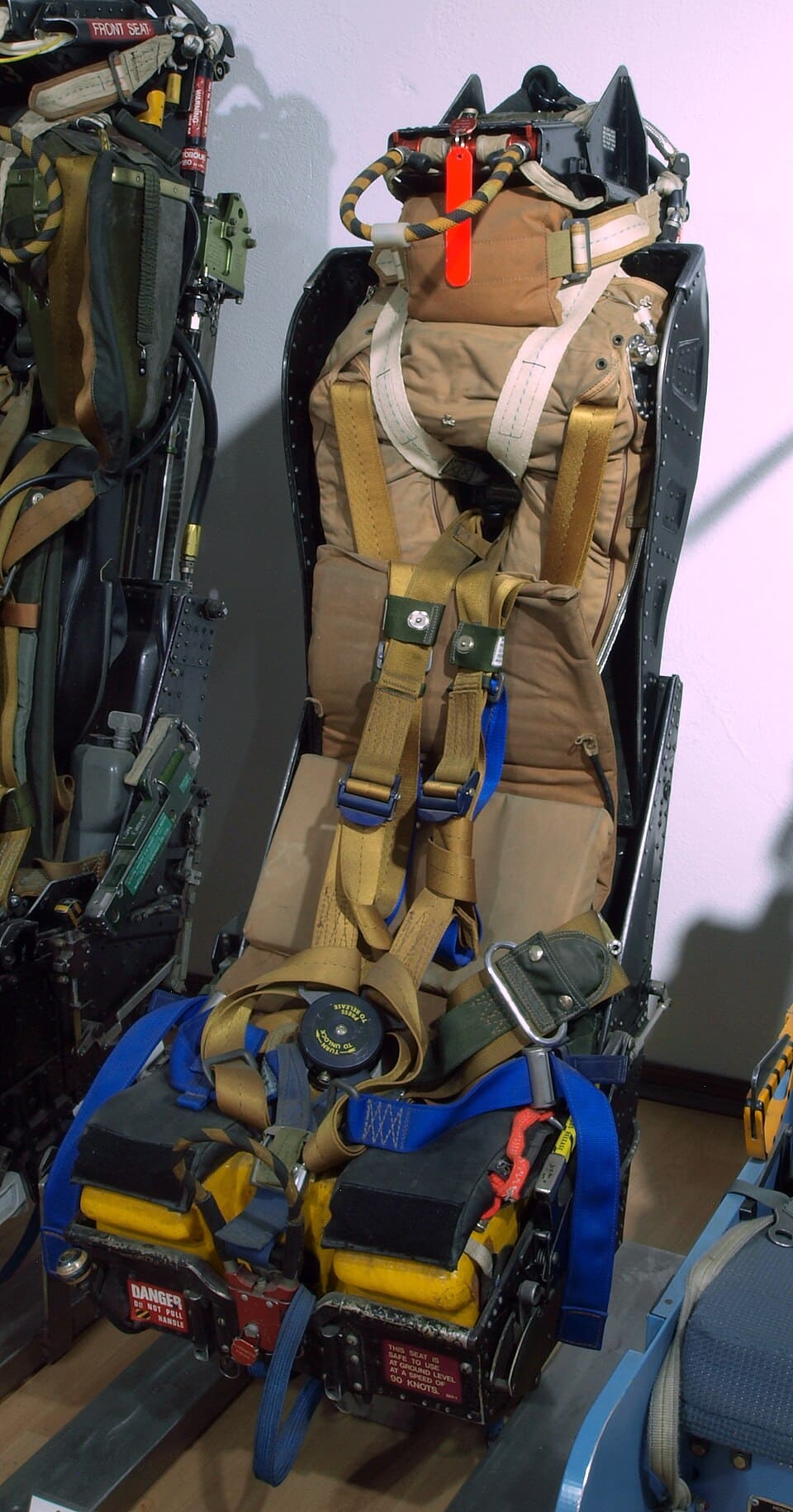 Martin-Baker Mk.4 ejection seat from a CF-104D Starfighter on display