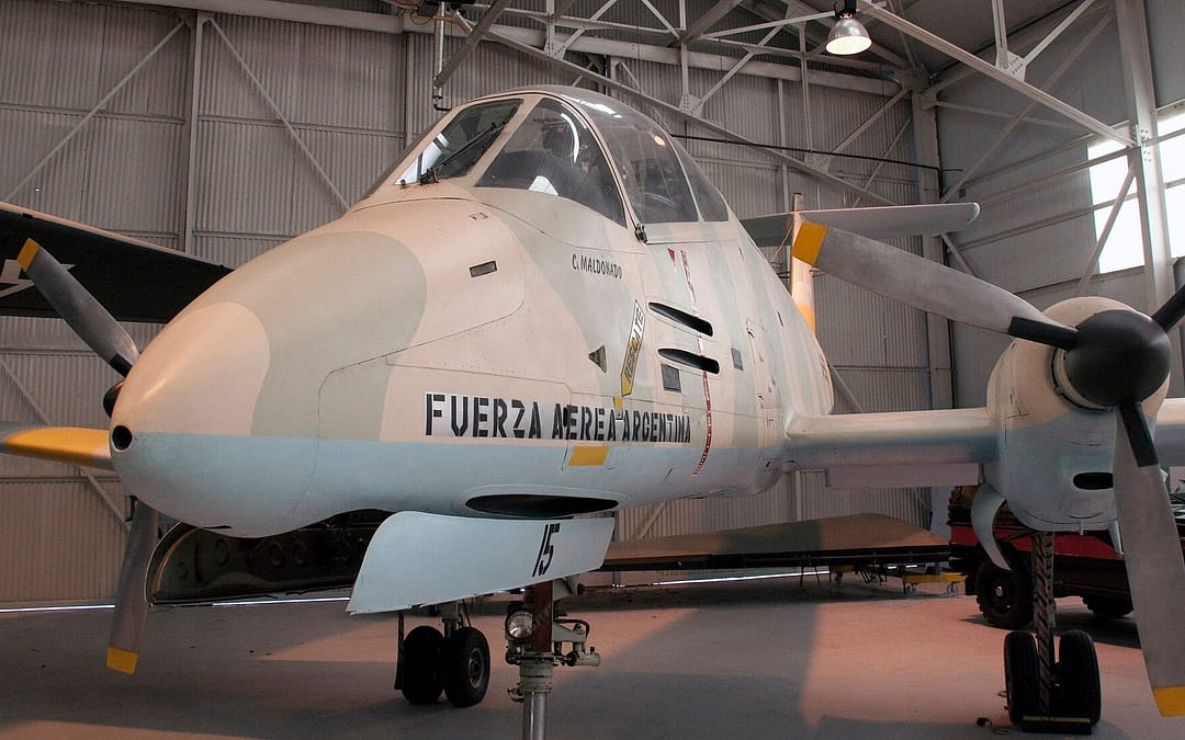 The Little Turboprop That Scored Argentina’s Only Air Kill