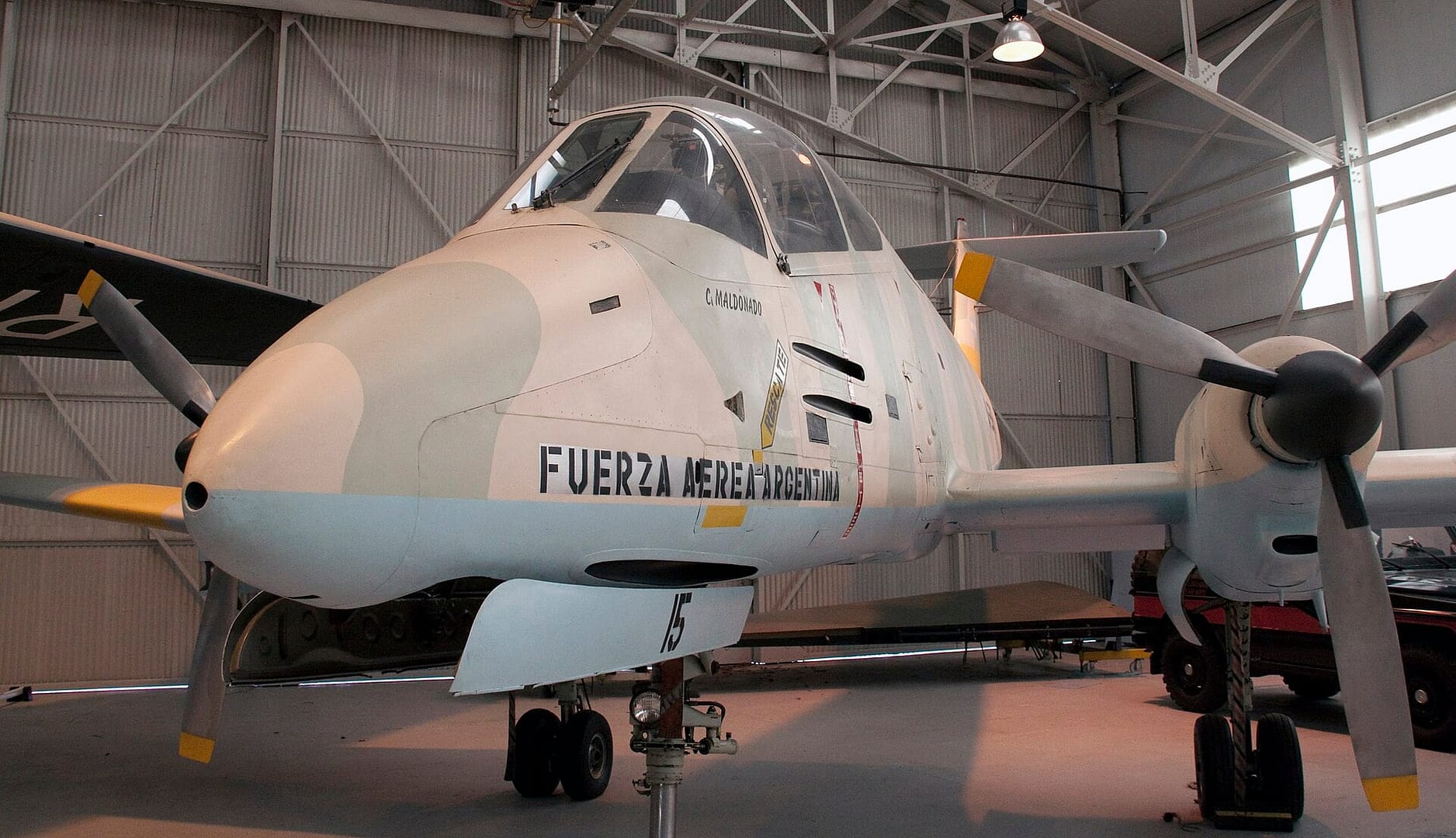 FMA IA 58 Pucara A Falklands-veteran FMA IA 58 Pucara preserved in Britain