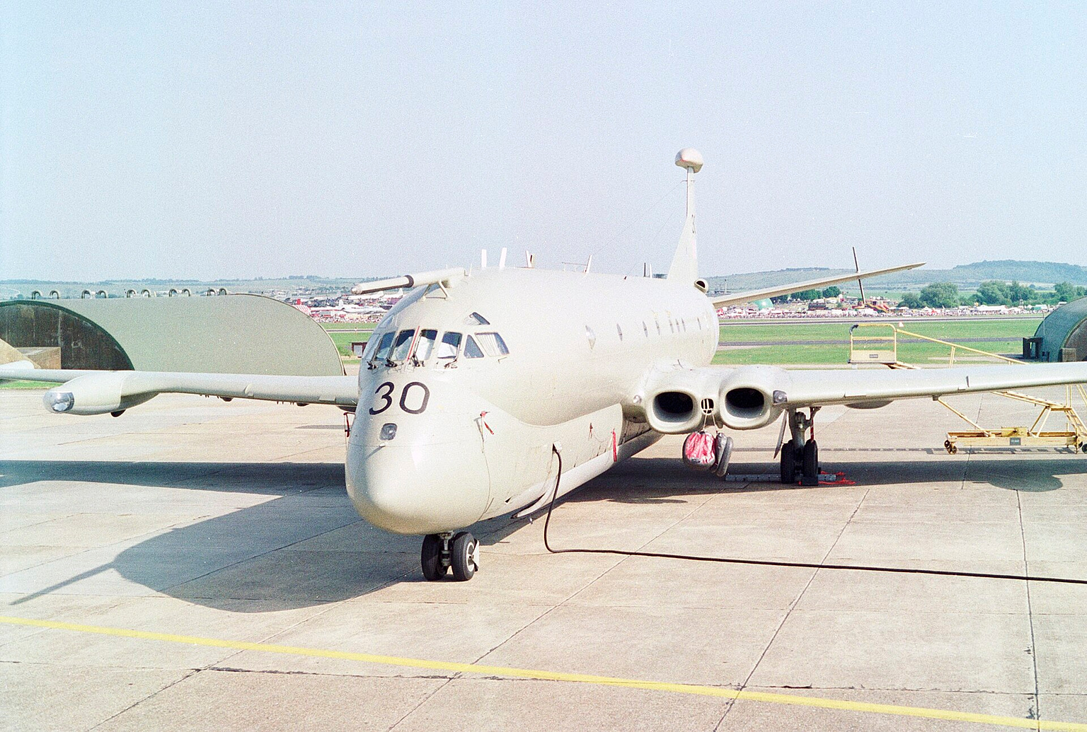 Royal Air Force Nimrod at the International Air Tattoo, RAF Boscombe Down. Photo: Andrew Thomas / Wikimedia Commons (CC BY-SA 2.0).