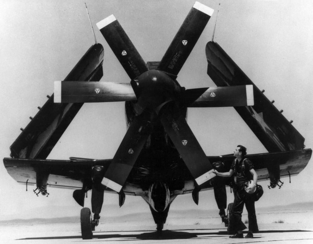 The A2D Skyshark and its contra-rotating propellers