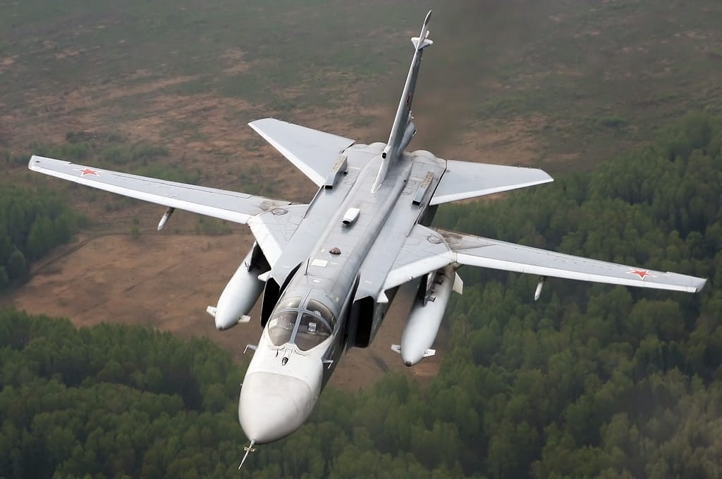 Ukrainian Air Force Su-24 Fencer