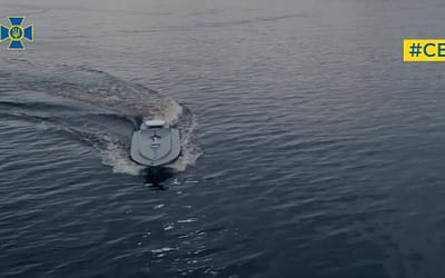 Sea Baby Drone Boats Now Launch FPV Swarms at Sea
