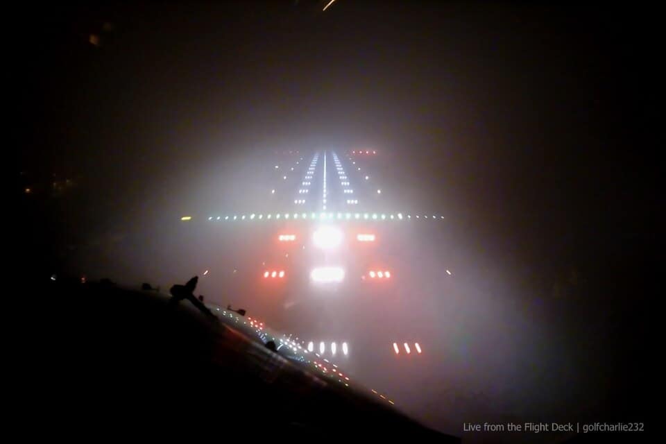 Aircraft in instrument meteorological conditions