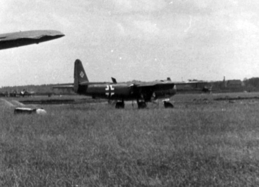 Arado Ar 234 at Munich-Riem, 1945