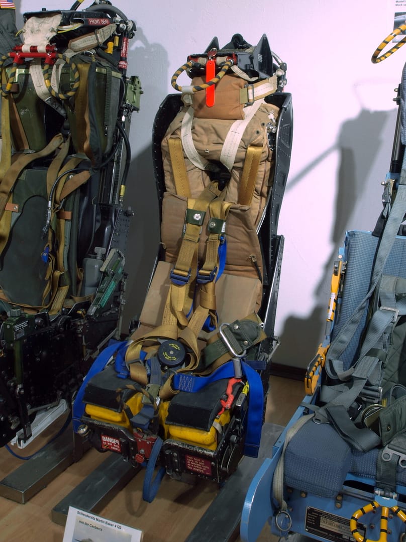 Martin-Baker ejection seat — the device that has saved over 7,700 lives Martin-Baker ejection seat — the device that has saved over 7,700 lives