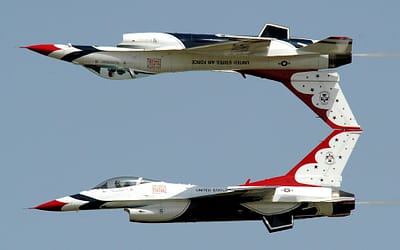 Thunderbirds Ready for Largest Military Flyover in History