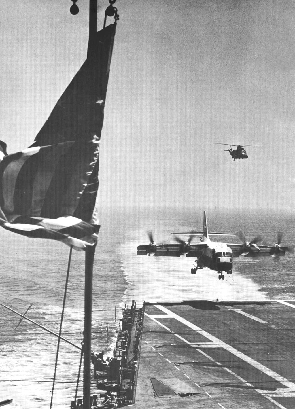 XC-142 operating from a carrier