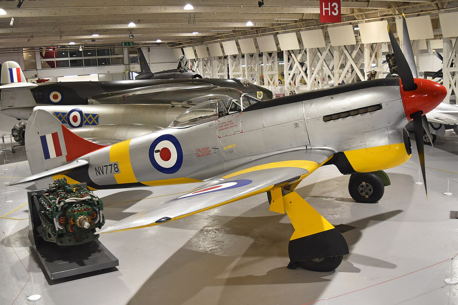 Hawker Tempest V-1 killer fighter of WWII