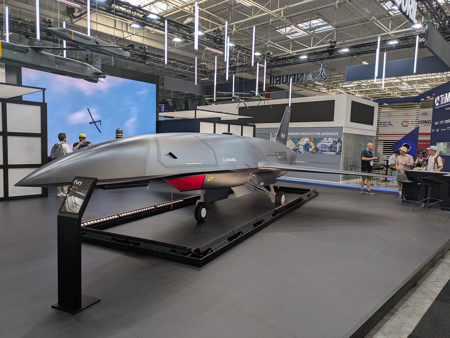 Anduril YFQ-44 Fury collaborative combat aircraft drone
