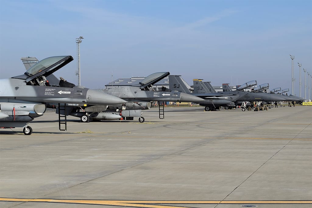 Romanian Air Force F-16s