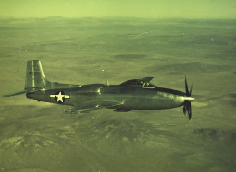Convair XP-81 in flight