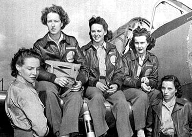 WAFS pilots on a BT-13, 7 March 1943