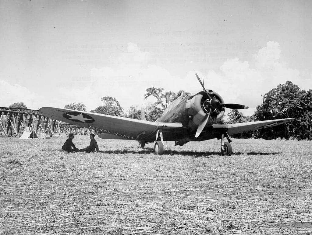 SBD Dauntless at Henderson Field