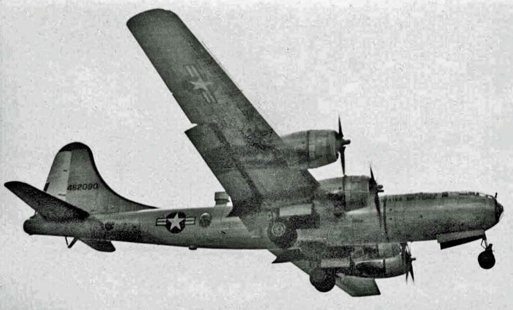 A Boeing WB-29A weather reconnaissance aircraft