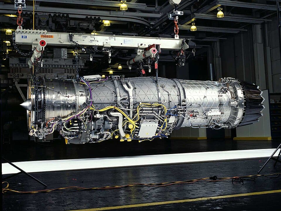 Pratt and Whitney F135 engine for the F-35