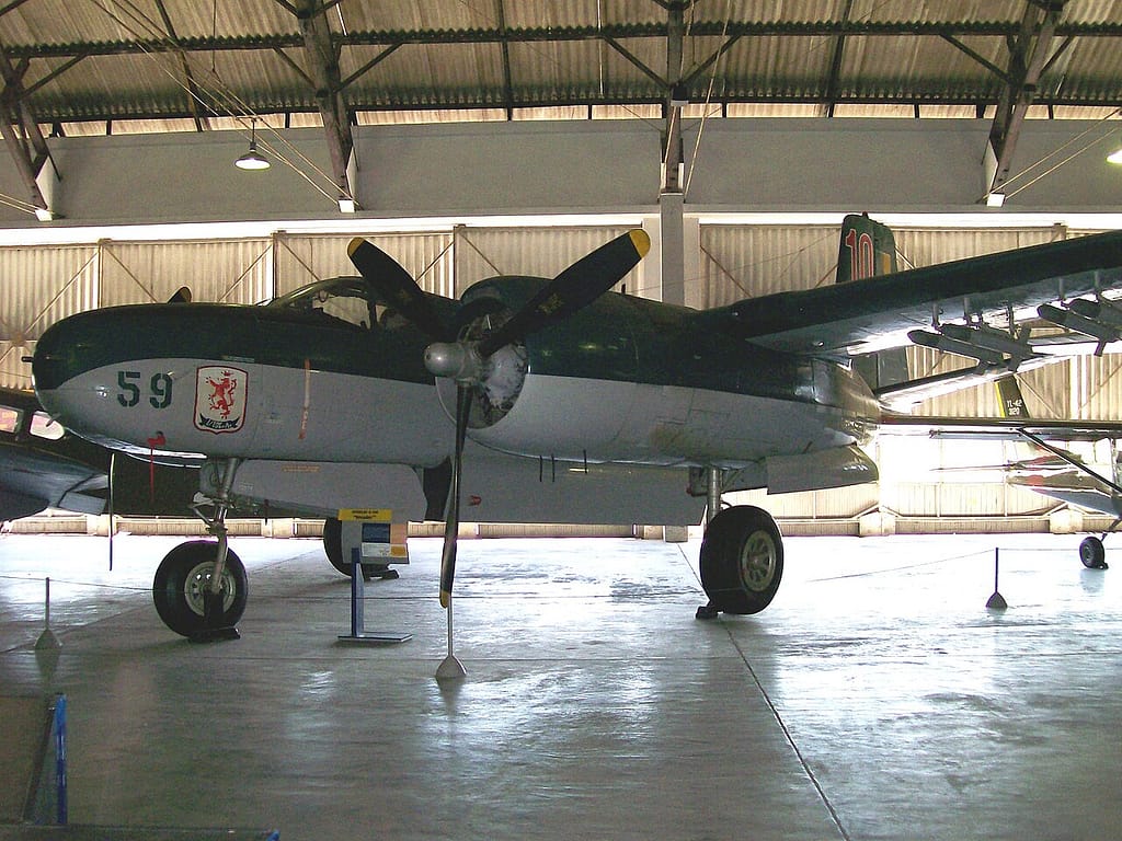 A Douglas A-26 Invader in flight
