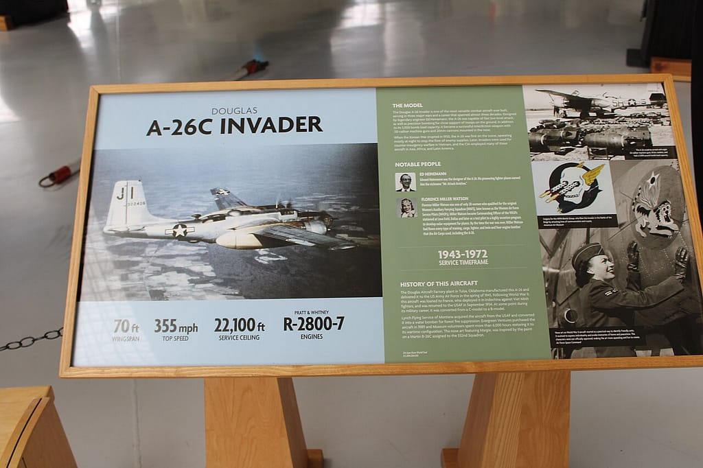 A preserved Douglas A-26 Invader