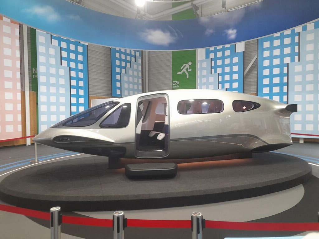 Lilium Jet static demonstrator at Paris Le Bourget 2023