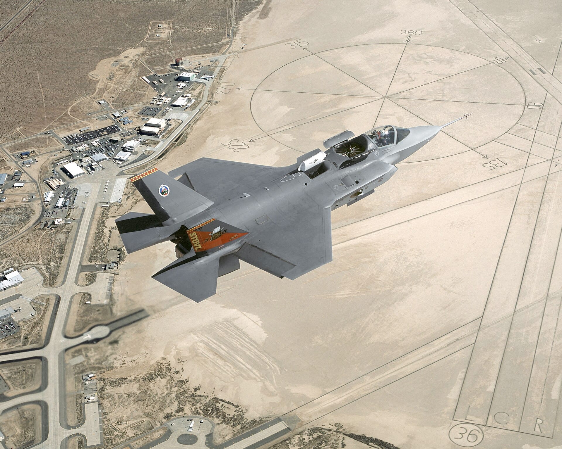 Lockheed Martin X-35B Joint Strike Fighter demonstrator at Edwards AFB