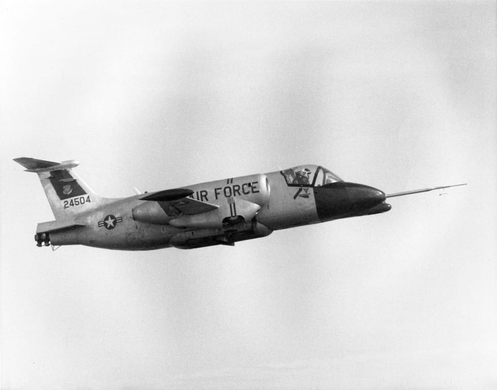 Lockheed XV-4B Hummingbird Lockheed XV-4B Hummingbird second prototype with lift jets