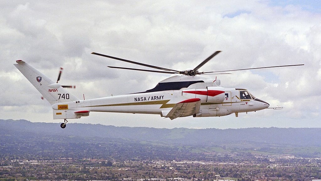 Sikorsky S-72 RSRA in flight