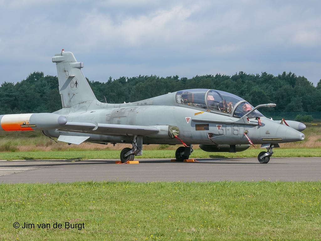 An Italian Air Force MB-339CD of 61 Stormo