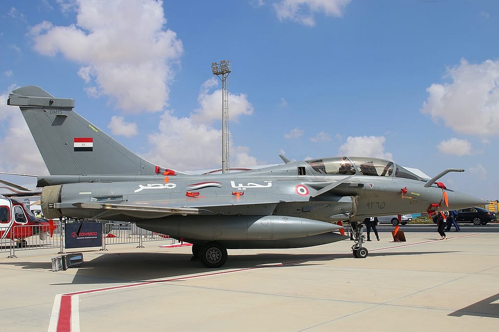 Egyptian Air Force Rafale DM serial 9265