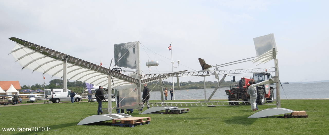 Modern replica of the Fabre Canard