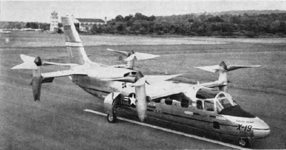 Curtiss-Wright X-19, 1963