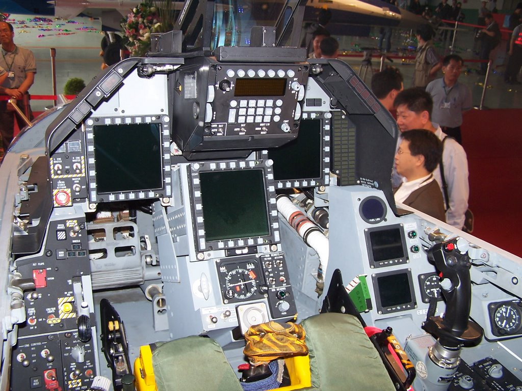 Cockpit of an AIDC F-CK-1 Ching-Kuo. Photo: Chang-Song Wang / Wikimedia Commons (CC BY-SA 3.0).