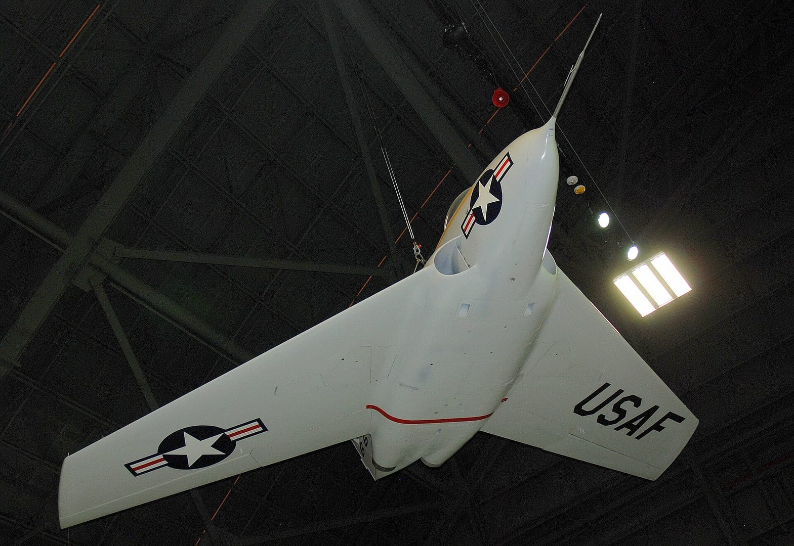 The Northrop X-4 Bantam, a semi-tailless research jet