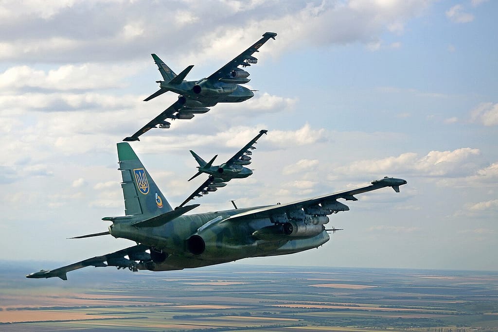 Sukhoi Su-25 of the Ukrainian Air Force
