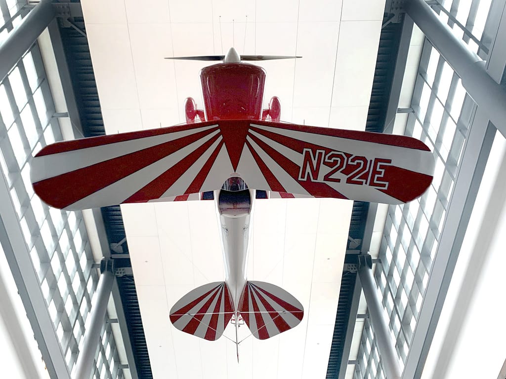 Betty Skelton’s Pitts Special N22E at the Udvar-Hazy Center