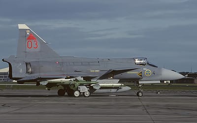 The Saab 37 Viggen: Sweden’s Canard Pioneer