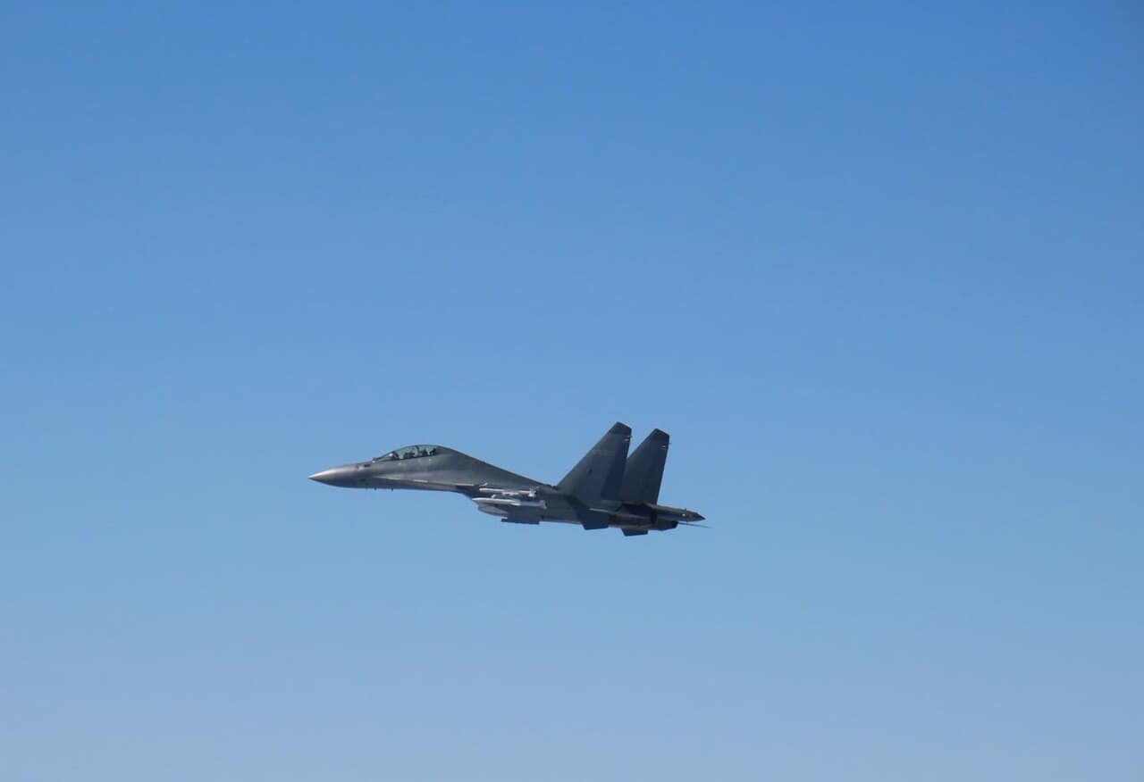 PLAAF Shenyang J-16 A Chinese Air Force Shenyang J-16, the heavyweight strike fighter deployed to Egypt
