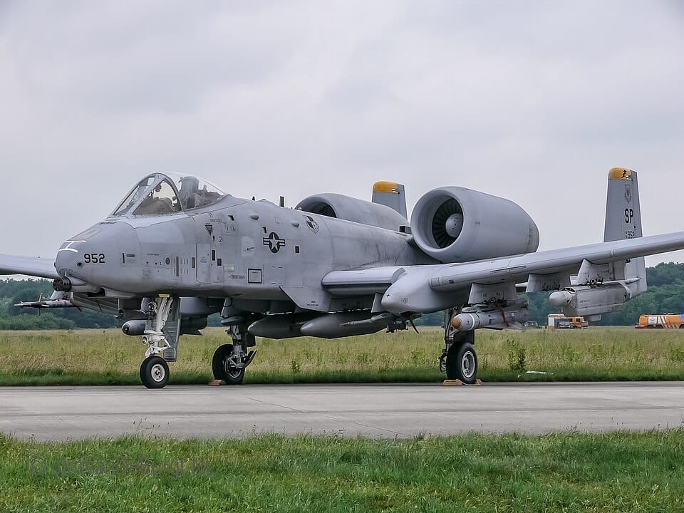 A-10 Thunderbolt II in flight