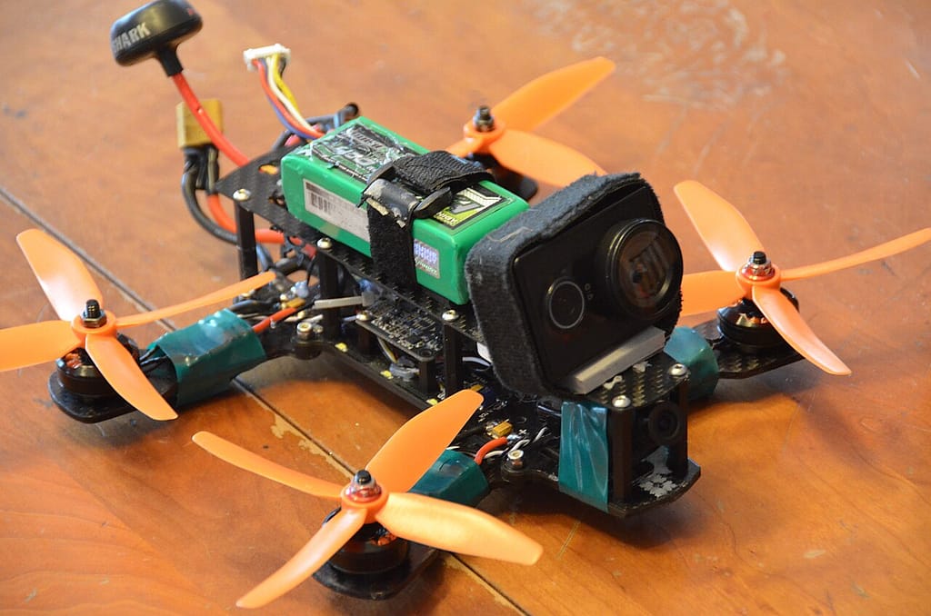 FPV quadcopter drone