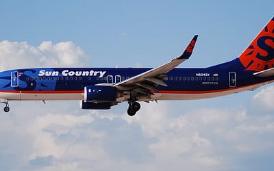 Sun Country Brings Back Its 1982 Brown-and-Orange Paint Job