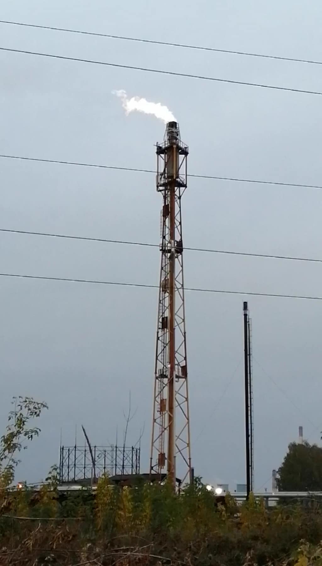 Russian oil refinery