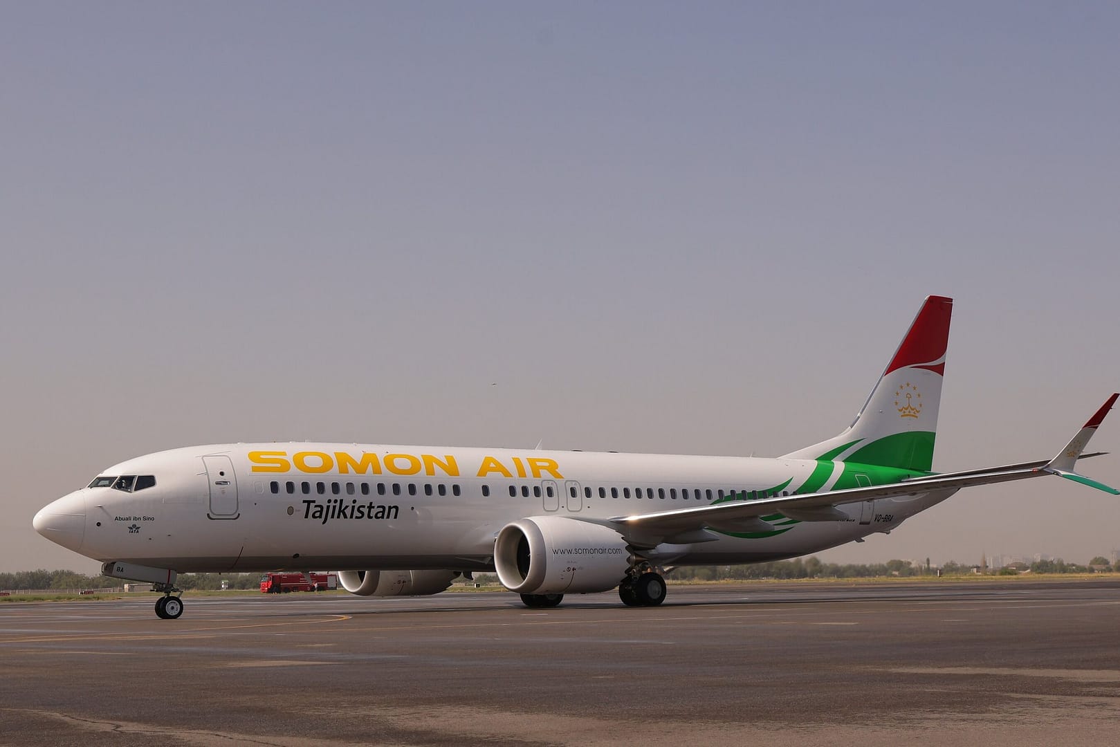 Somon Air first Boeing 737 MAX delivery