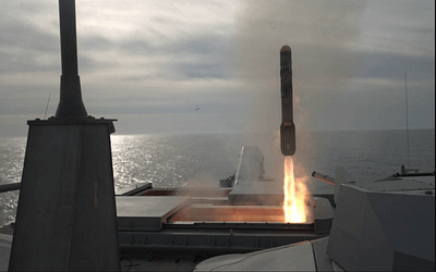 Hellfire Launchers Hidden in Shipping Containers