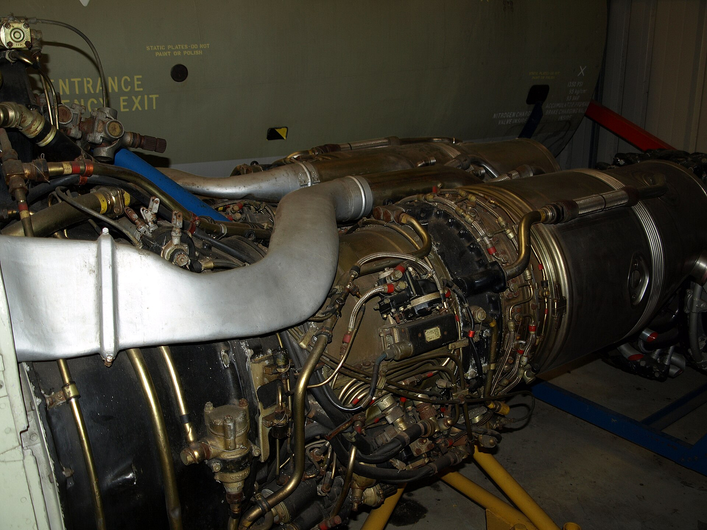 Armstrong Siddeley Double Mamba turboprop engine. Photo: Nimbus227 / Wikimedia Commons, public domain.