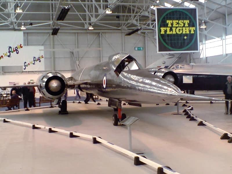 Bristol Type 188 XF926 preserved at Cosford