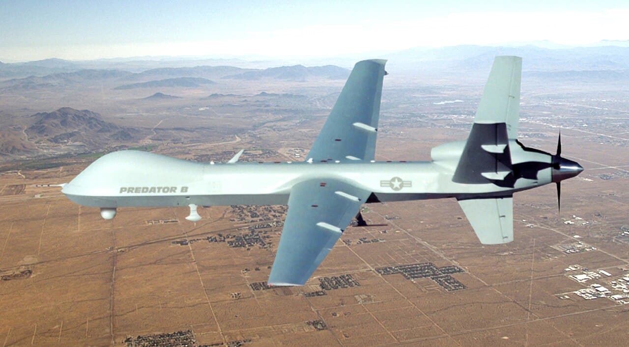 MQ-9 Reaper in flight USAF MQ-9 Reaper in flight