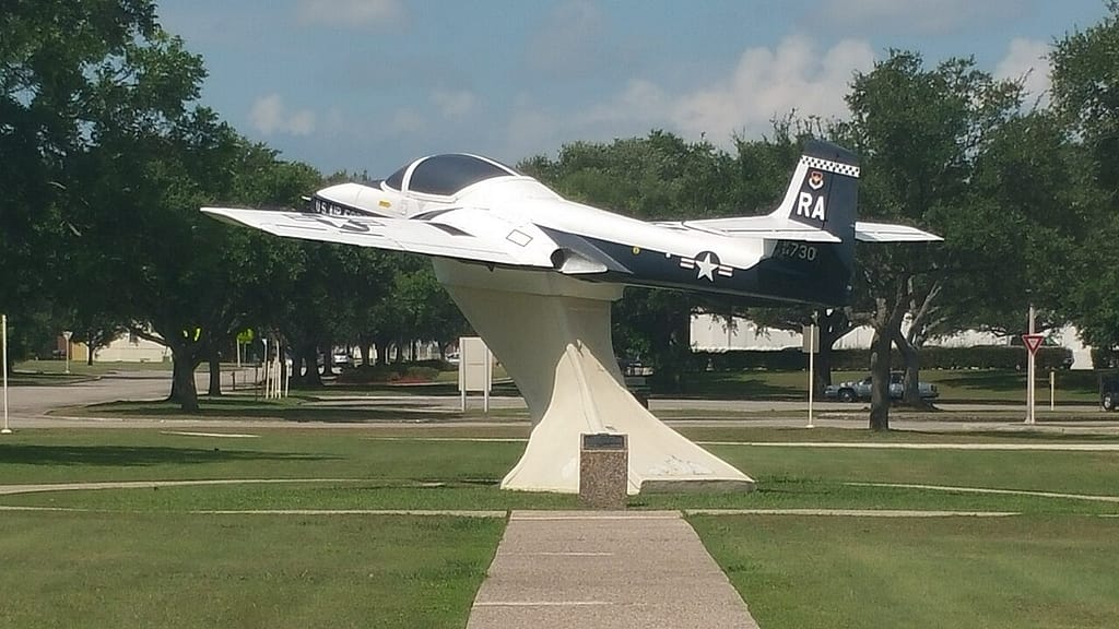 Cessna T-37 at Randolph Air Force Base