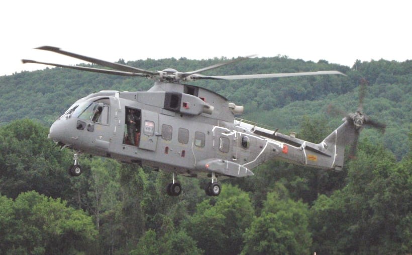A VH-71 Kestrel undergoing testing