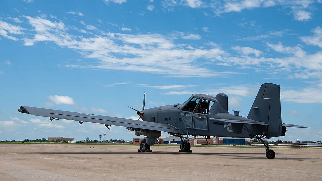OA-1K Skyraider II of the 492nd Special Operations Wing