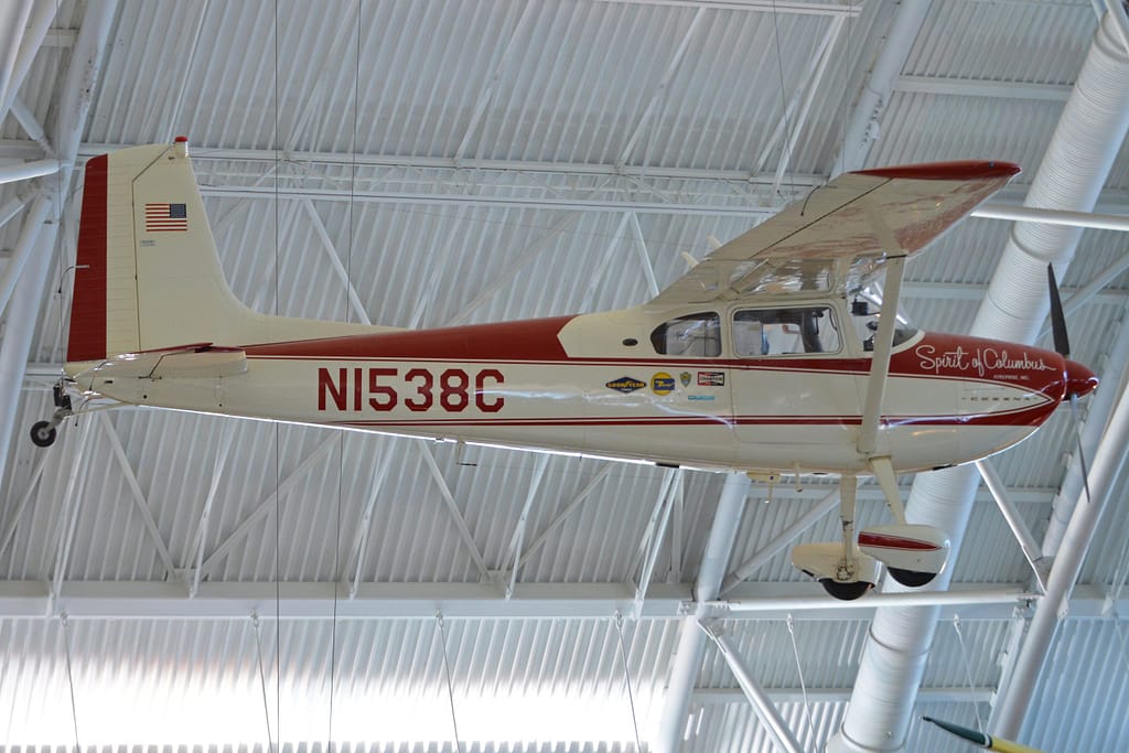 Cessna 180 N1538C, the Spirit of Columbus